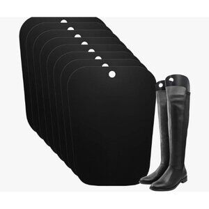 Bememo 8 Pcs Boot Shaper Form Inserts Black 16 Inch Tall Knee High Boots